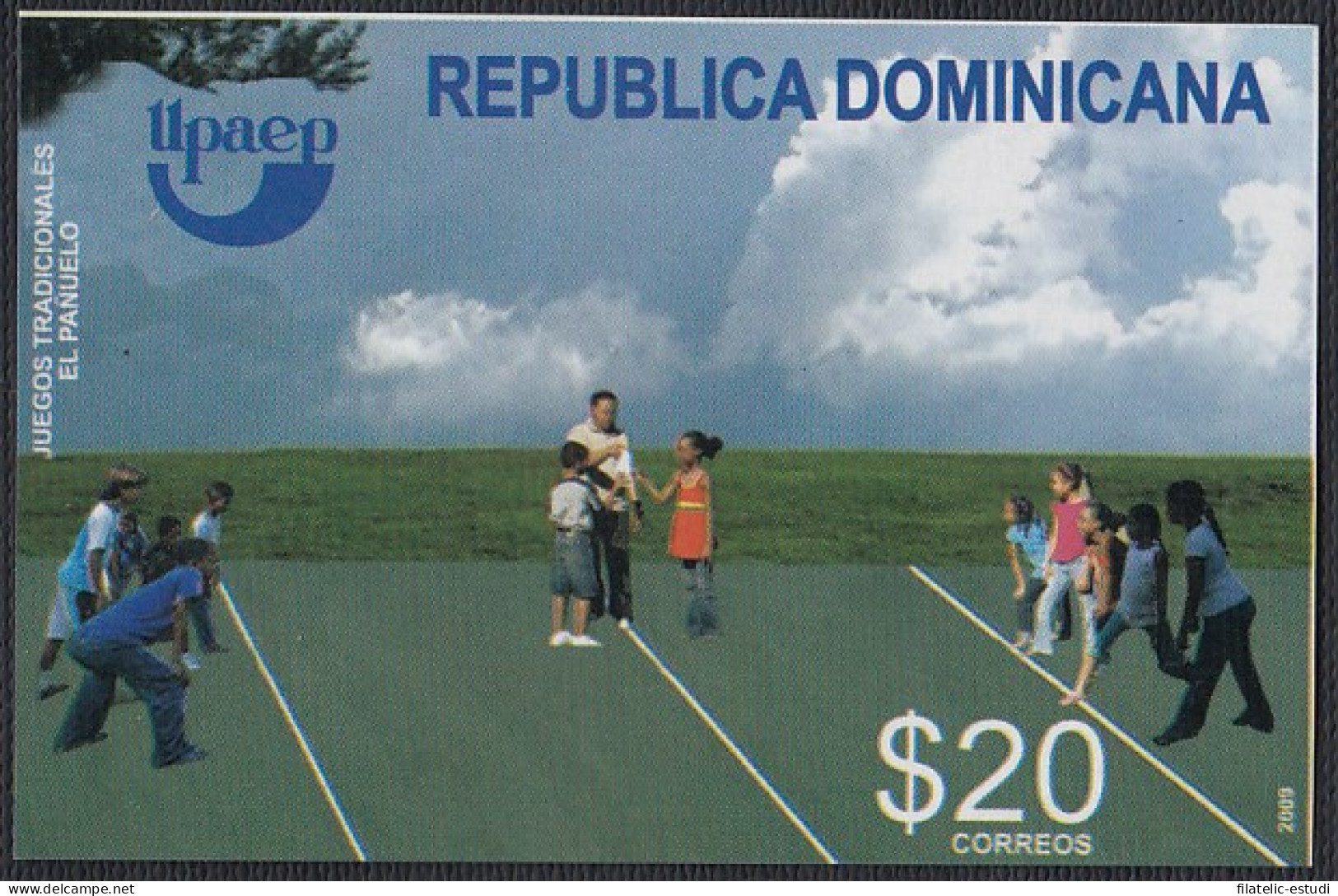 Upaep Rep Dominicana HB52 2009 Juegos Tradicionales El Pañuelo MNH - Sonstige - Amerika