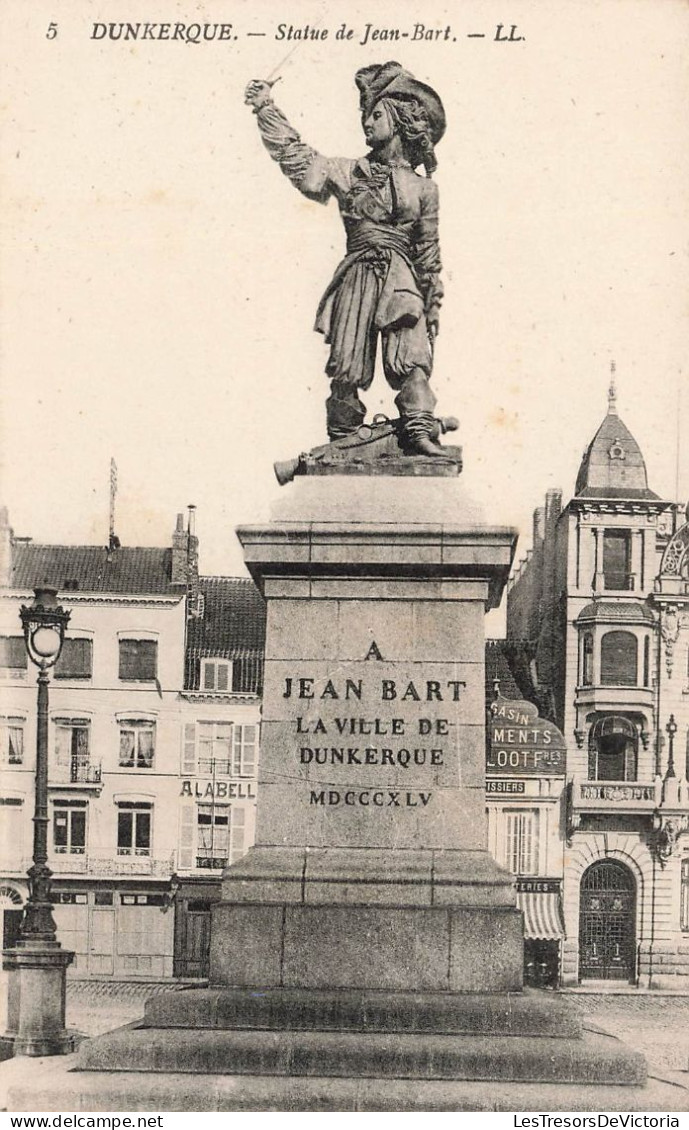 FRANCE - Dunkerque - Vue Générale Du Statue De Jean Bart - L L - Vue D'un Statue -  Carte Postale Ancienne - Dunkerque