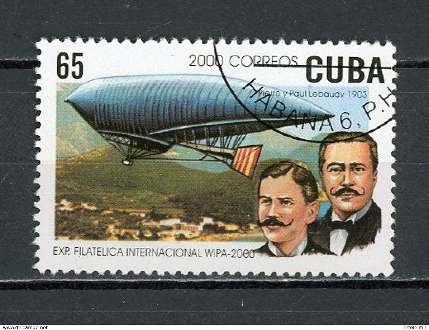 CUBA -  WIPA 2000  N°Yt 3871 Obli. - Oblitérés