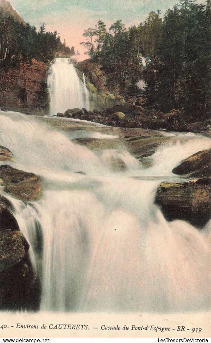 FRANCE - Environs De Cauterets - Cascade Du Pont D'Espagne - BR - Carte Postale Ancienne - Cauterets