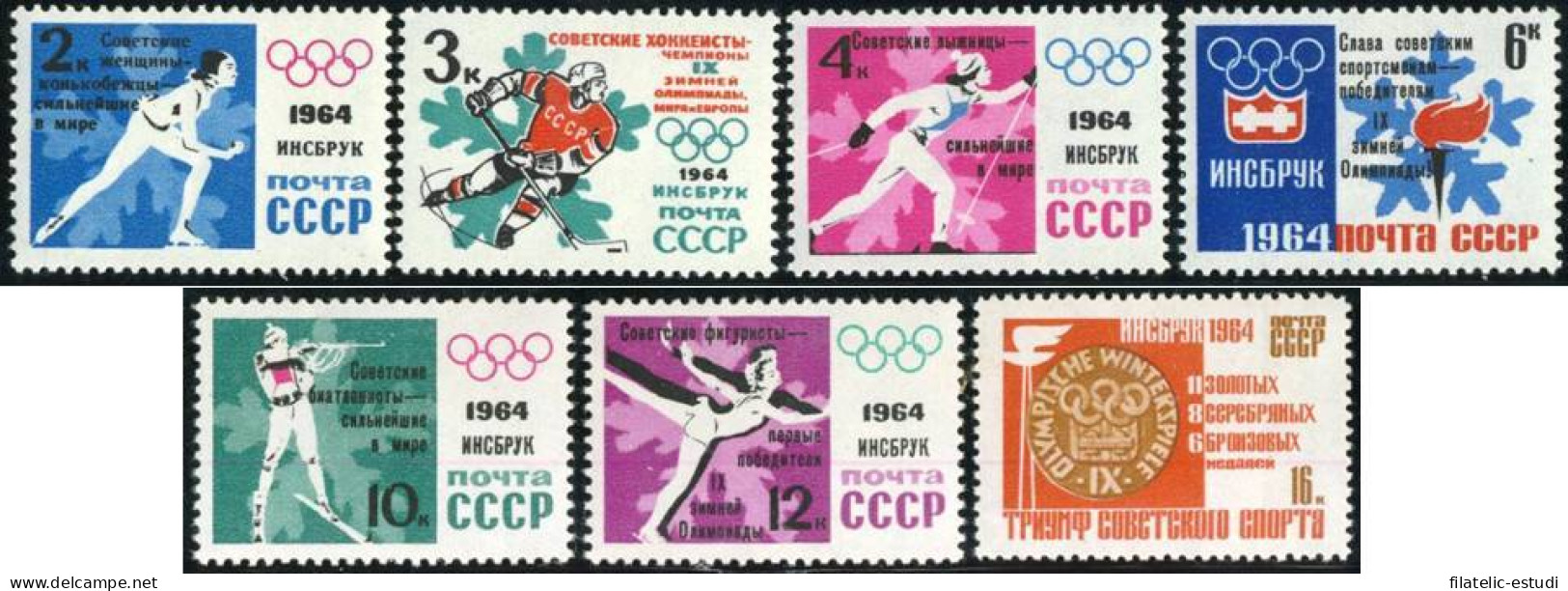 DEP4 Rusia 2790/96  1964   MNH - Sonstige & Ohne Zuordnung