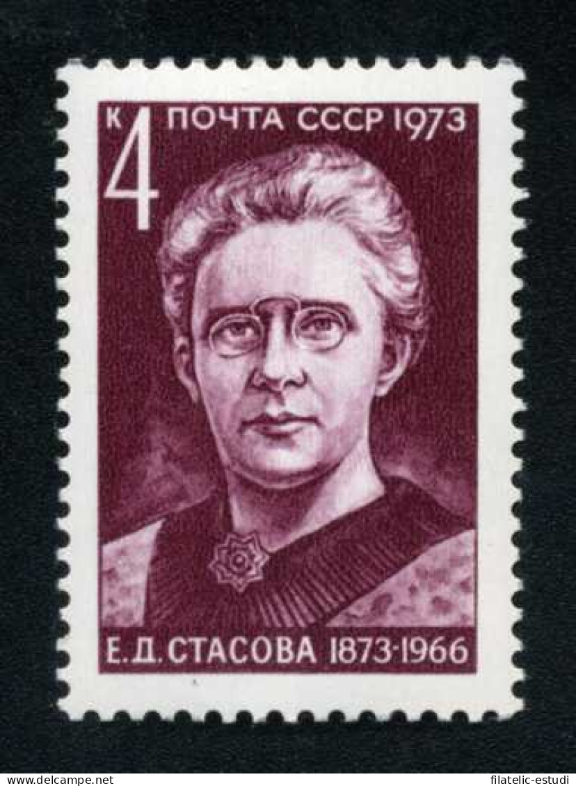 VAR2 Rusia 3978  1973  100º Aniv. De Helena Dmitrievna Stassova MNH - Andere & Zonder Classificatie