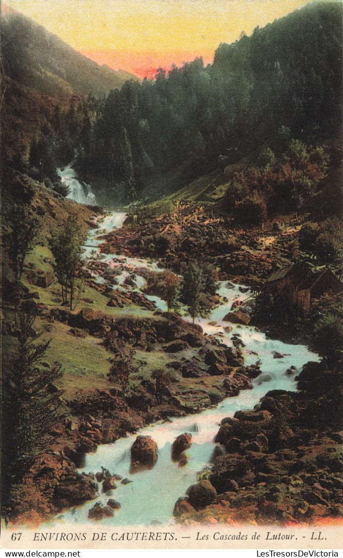 FRANCE - Environs De Cauterets - Les Cascades De Lutour - LL - Carte Postale Ancienne - Cauterets