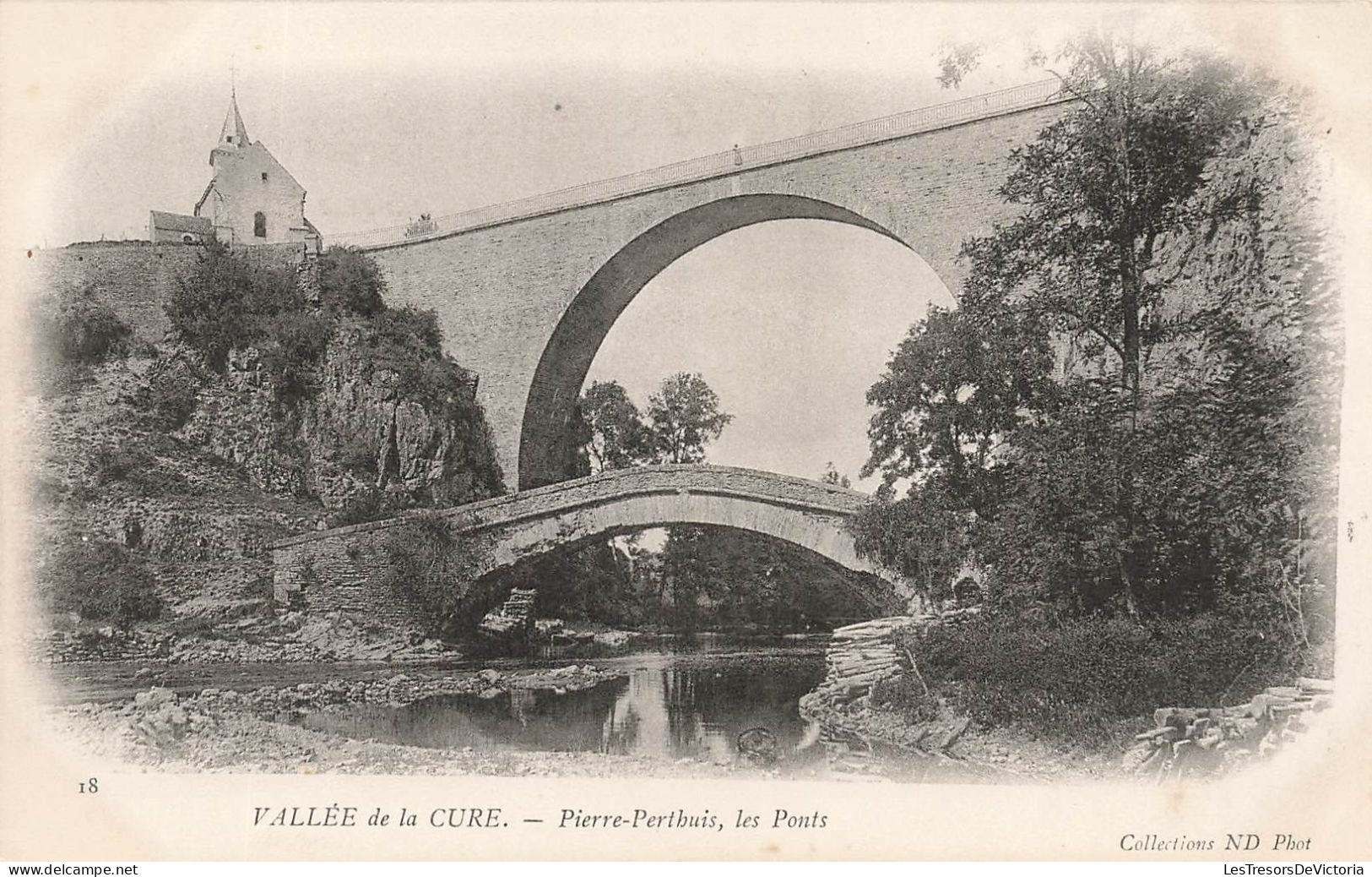 FRANCE - Vallée De La Cure - Pierre Perthuis - Les Ponts - Carte Postale Ancienne - Autres & Non Classés