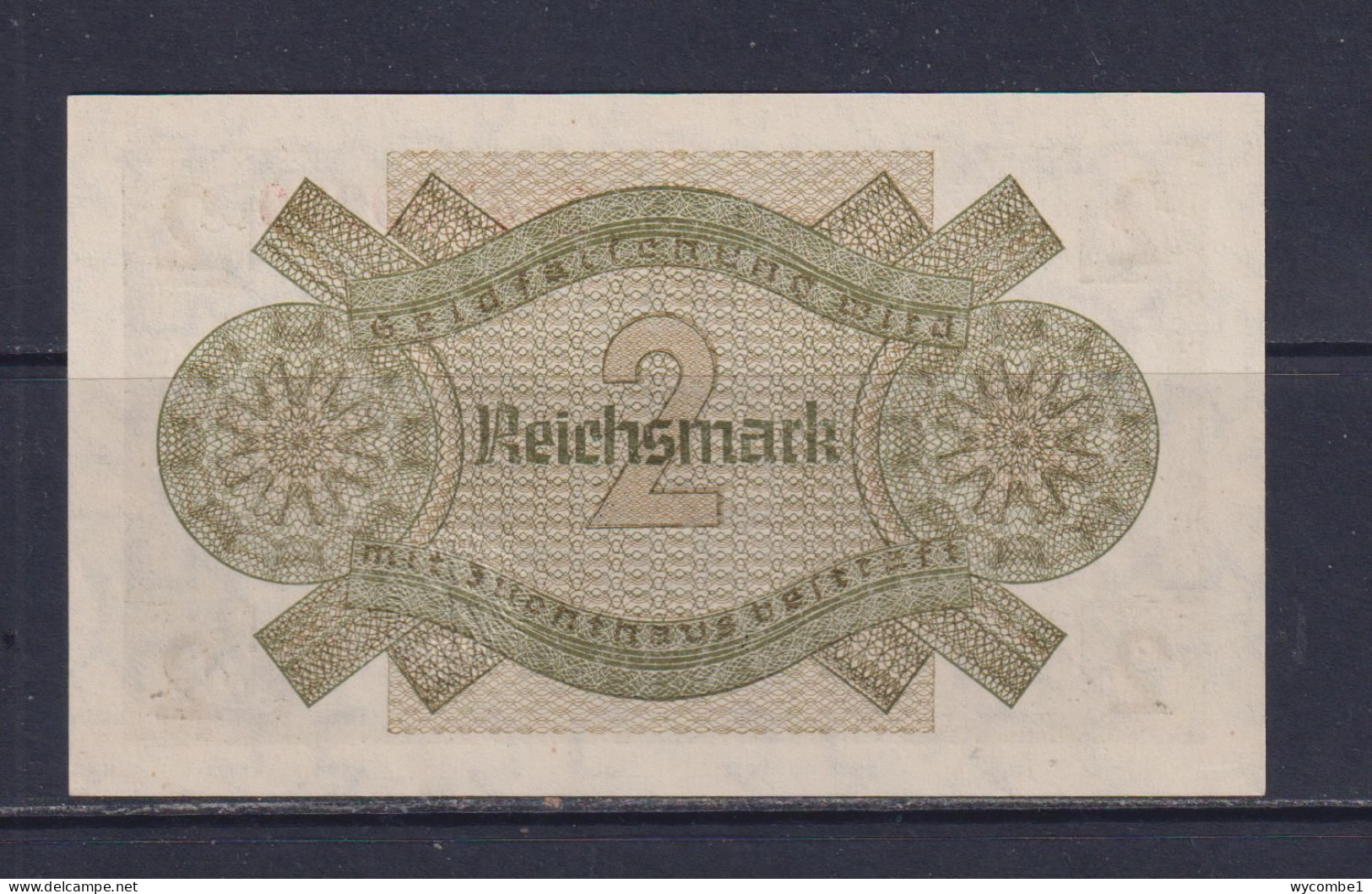 GERMANY - 1940 2 Reichmark AUNC/UNC Banknote - Other & Unclassified