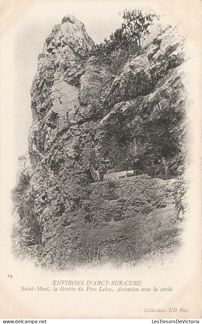 FRANCE - Environs D'Arcy Sur Cure - Saint Moré - La Grotte Du Père Leleu - Ascension - Carte Postale Ancienne - Autres & Non Classés