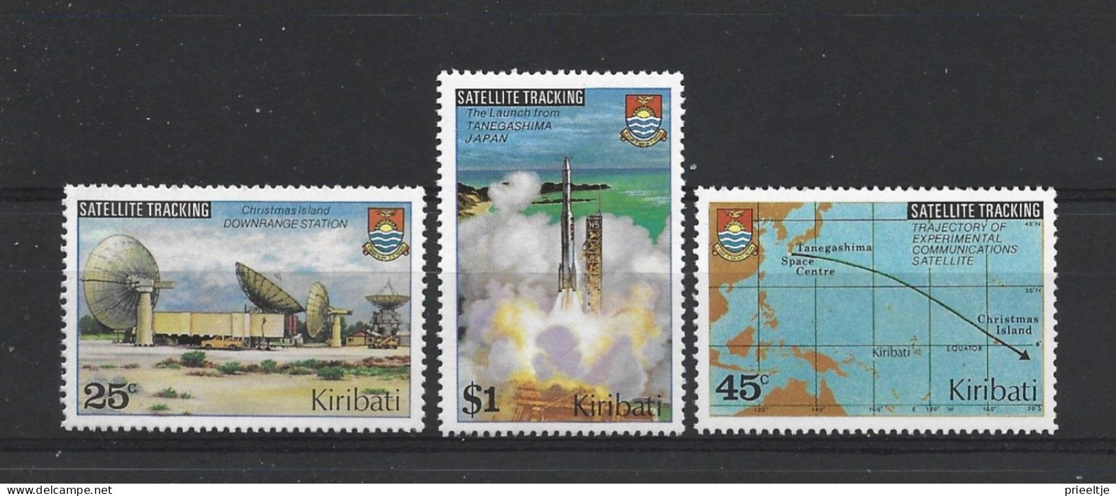 Kiribati 1980 Satellite Tracking Y.T. 25/27  ** - Kiribati (1979-...)
