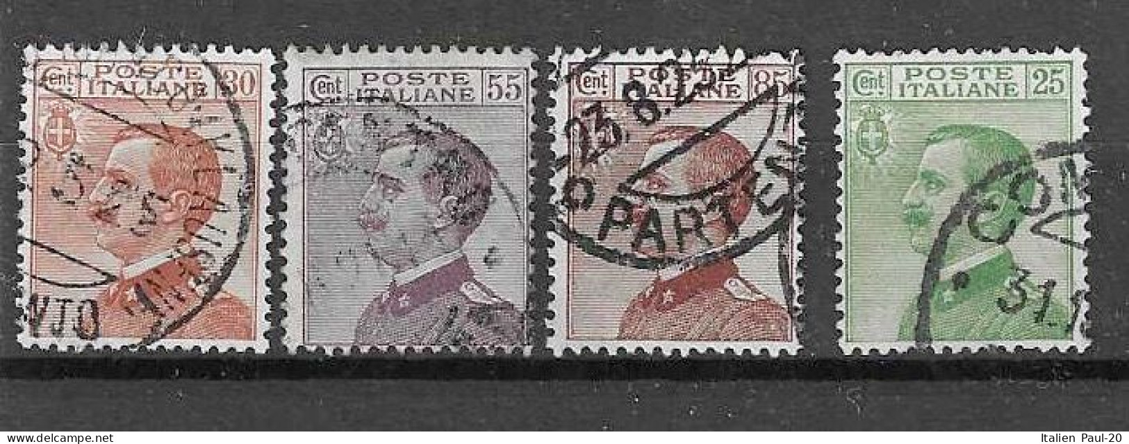 Italien - Selt./gest. Bessere FM-Werte Aus 1920/26 - Aus Michel 133/245! - Used