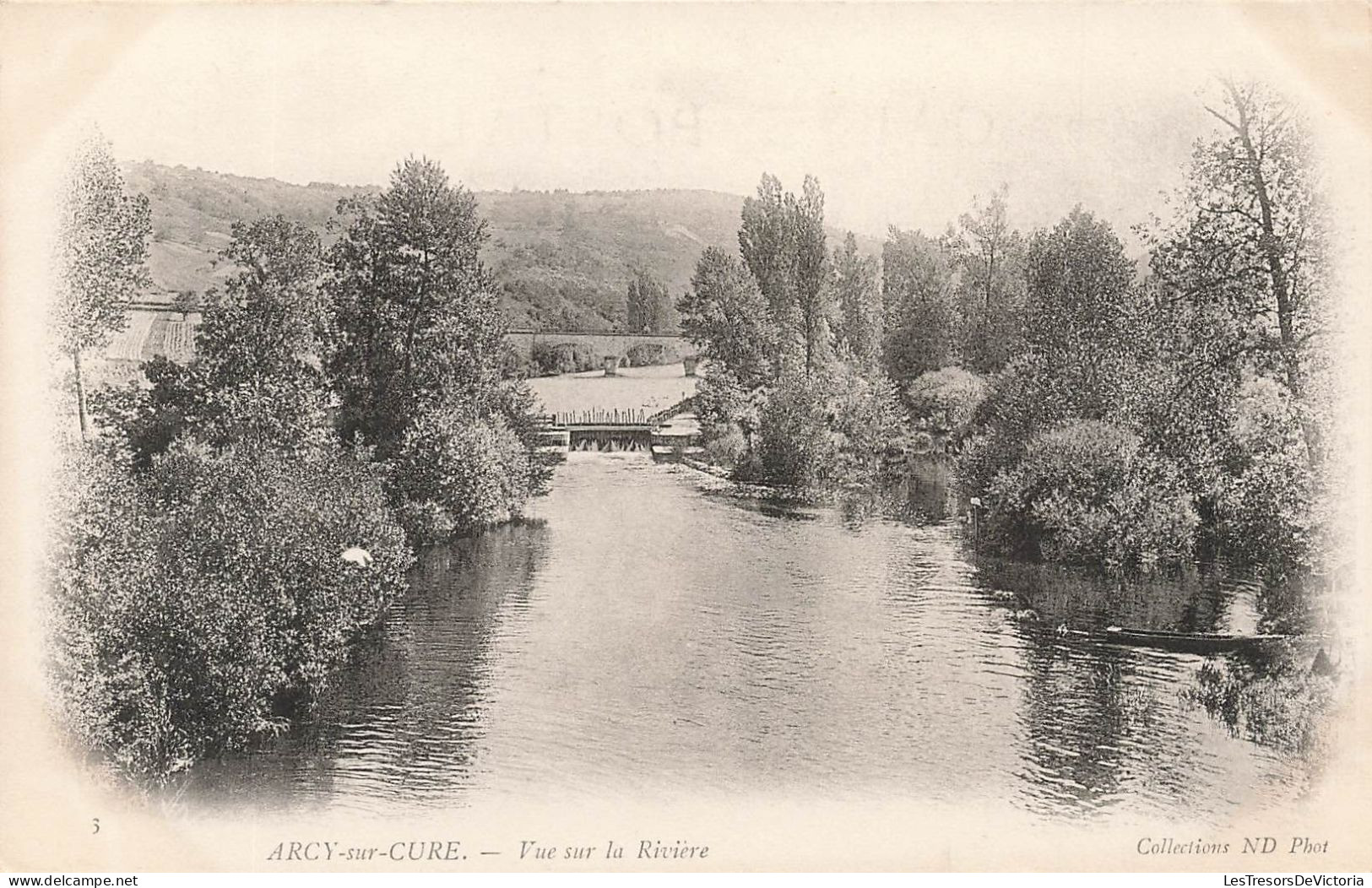 FRANCE - Arcy Sur Cure - Vue Sur La Rivière - Carte Postale Ancienne - Autres & Non Classés