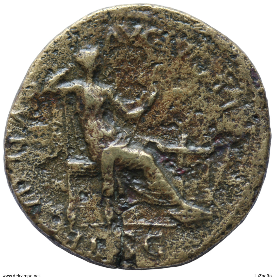 LaZooRo: Roman Empire - AE Dupondius Of Vespasian (69-79 AD), Securitas - The Flavians (69 AD To 96 AD)