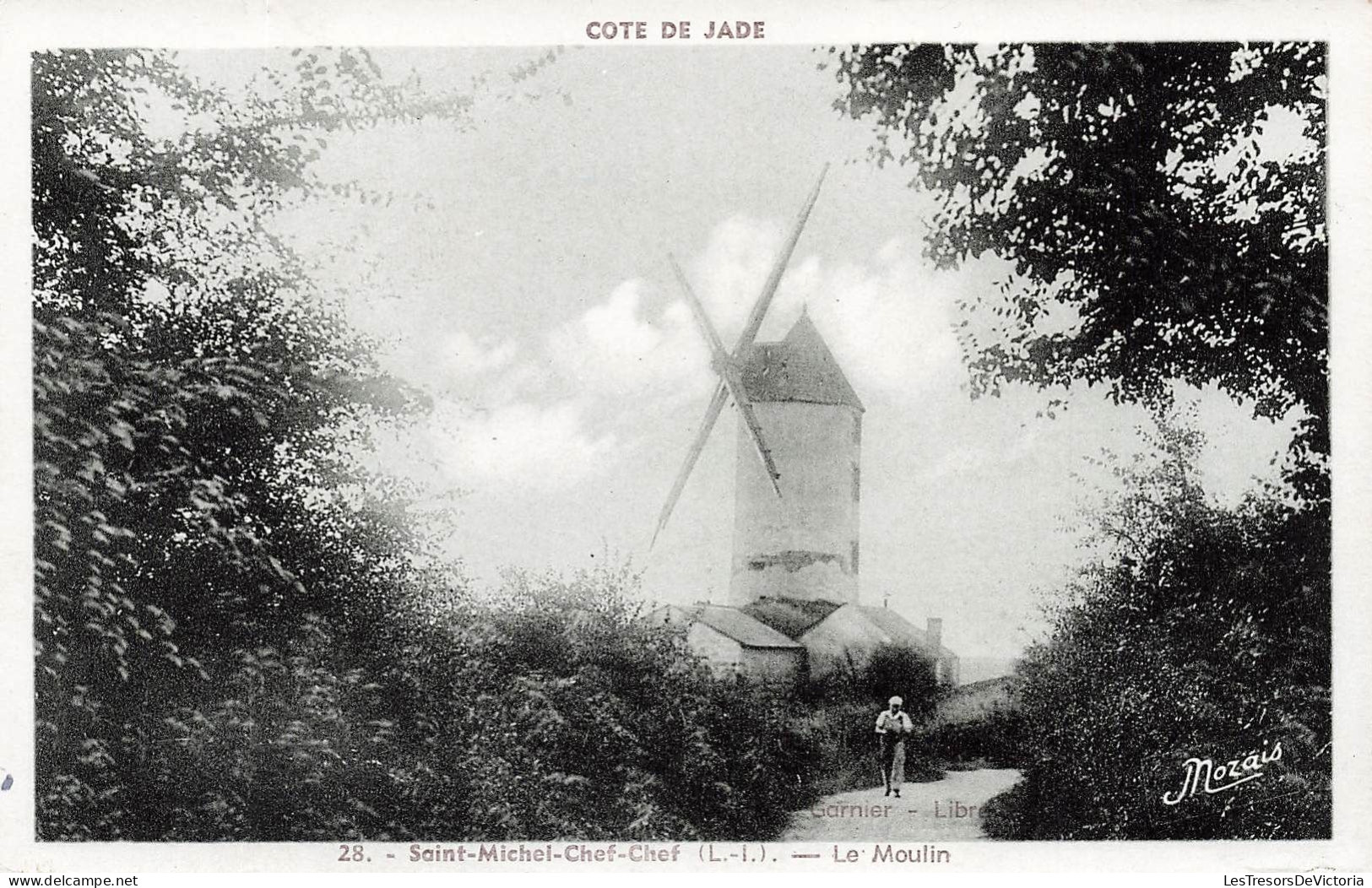 FRANCE - Saint Michel Chef Chef - Le Moulin - Fermière - Carte Postale Ancienne - Saint-Michel-Chef-Chef