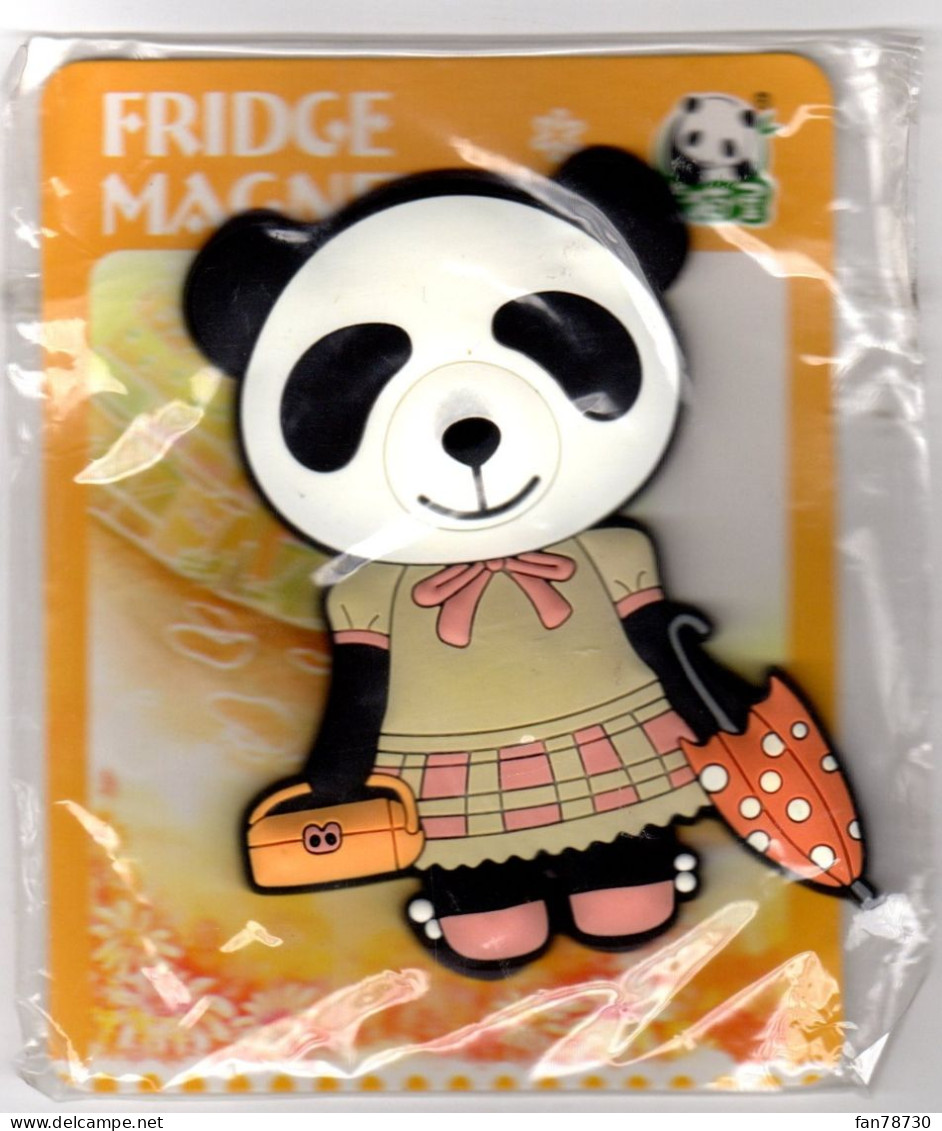 Magnet Panda De Panda House - Frais Du Site Déduits - Characters