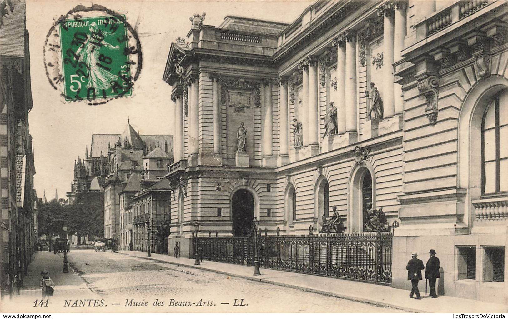 FRANCE - Nantes - Musée Des Beaux Arts - LL - Carte Postale Ancienne - Nantes
