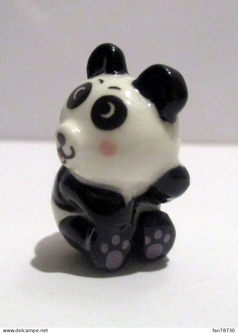 Fève Brillante -  Panda Fun Assis - Frais Du Site Déduits - Animaux
