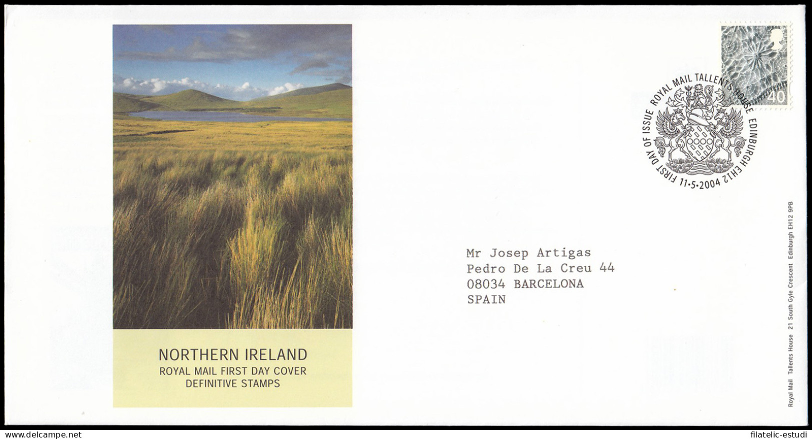 Gran Bretaña 2557 2004 SPD FDC Serie Regional Irlanda Del Norte Sobre Primer D - Non Classés