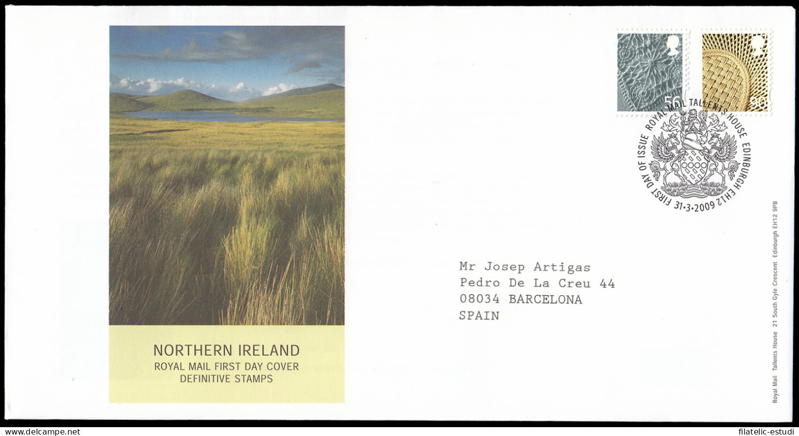 Gran Bretaña 3129/36 (de La Serie) 2009 SPD FDC Serie Regional Irlanda Del Nor - Unclassified