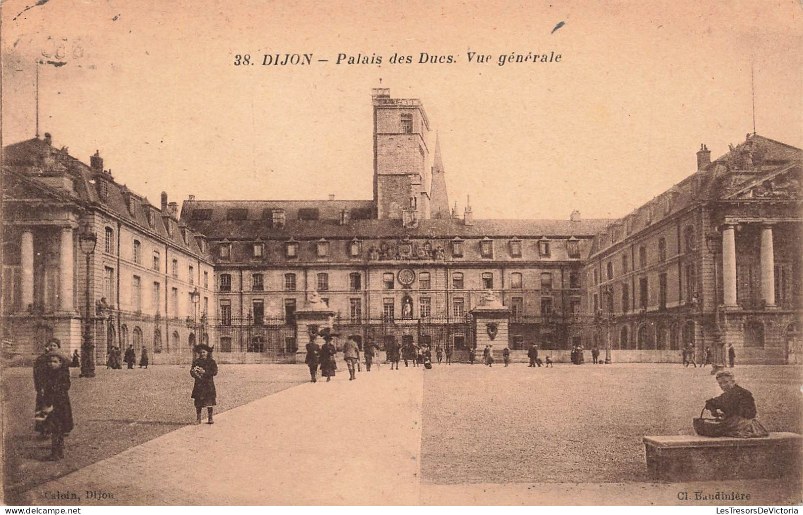 FRANCE - Dijon - Vue Sur Le Palais Des Ducs - Vue Générale - Animé - Carte Postale Ancienne - Dijon
