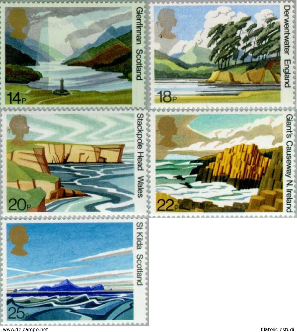 Gran Bretaña - 996/00 - 1981 Patrimonioi Nacional-lugares-Lujo - Non Classés