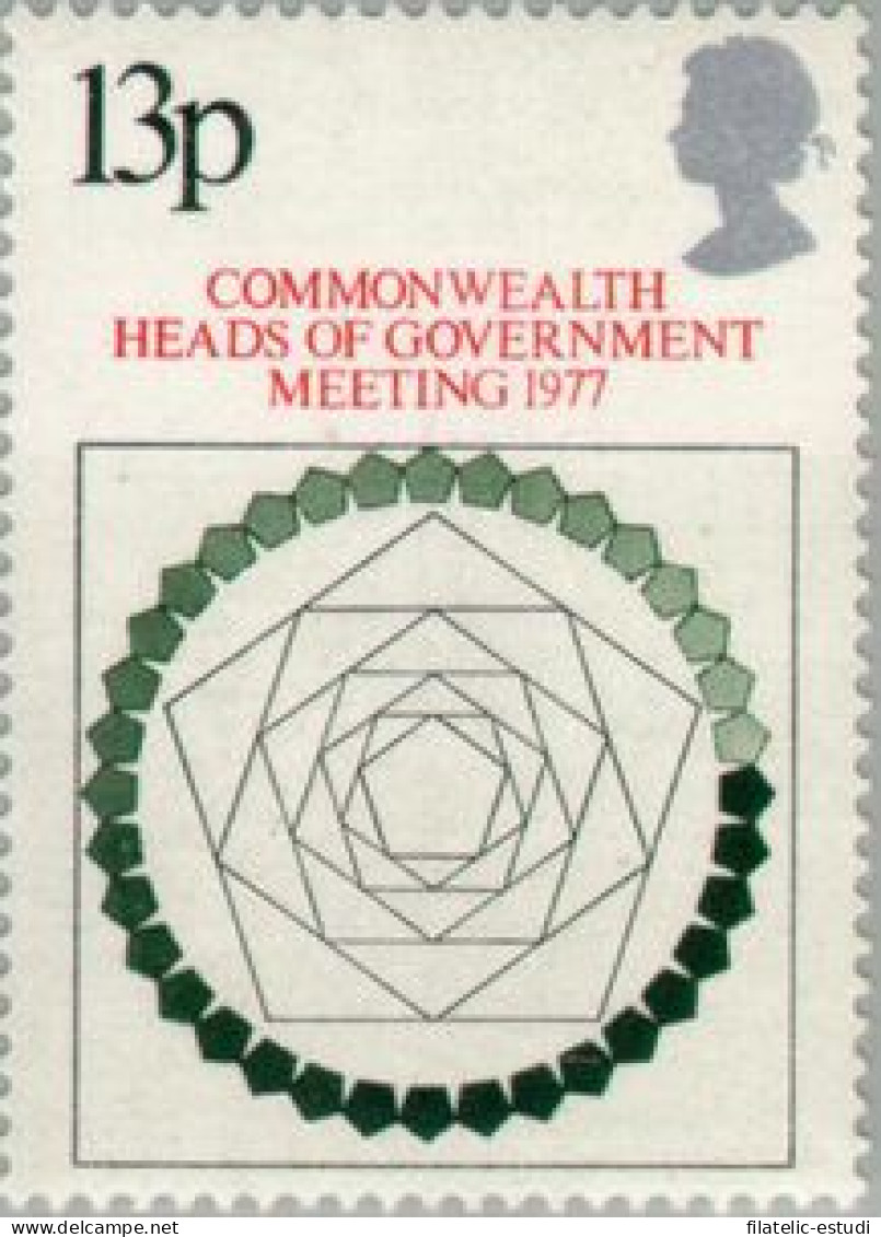 Gran Bretaña - 833 - 1977 Conferencia Cumbre De La Commonwealth Lujo - Unclassified