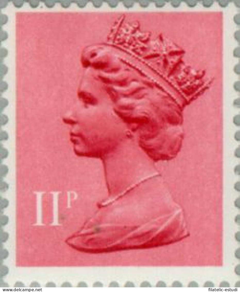 Gran Bretaña - 784A - 1980 Serie-Isabel II-rosa,carmín Lujo - Zonder Classificatie