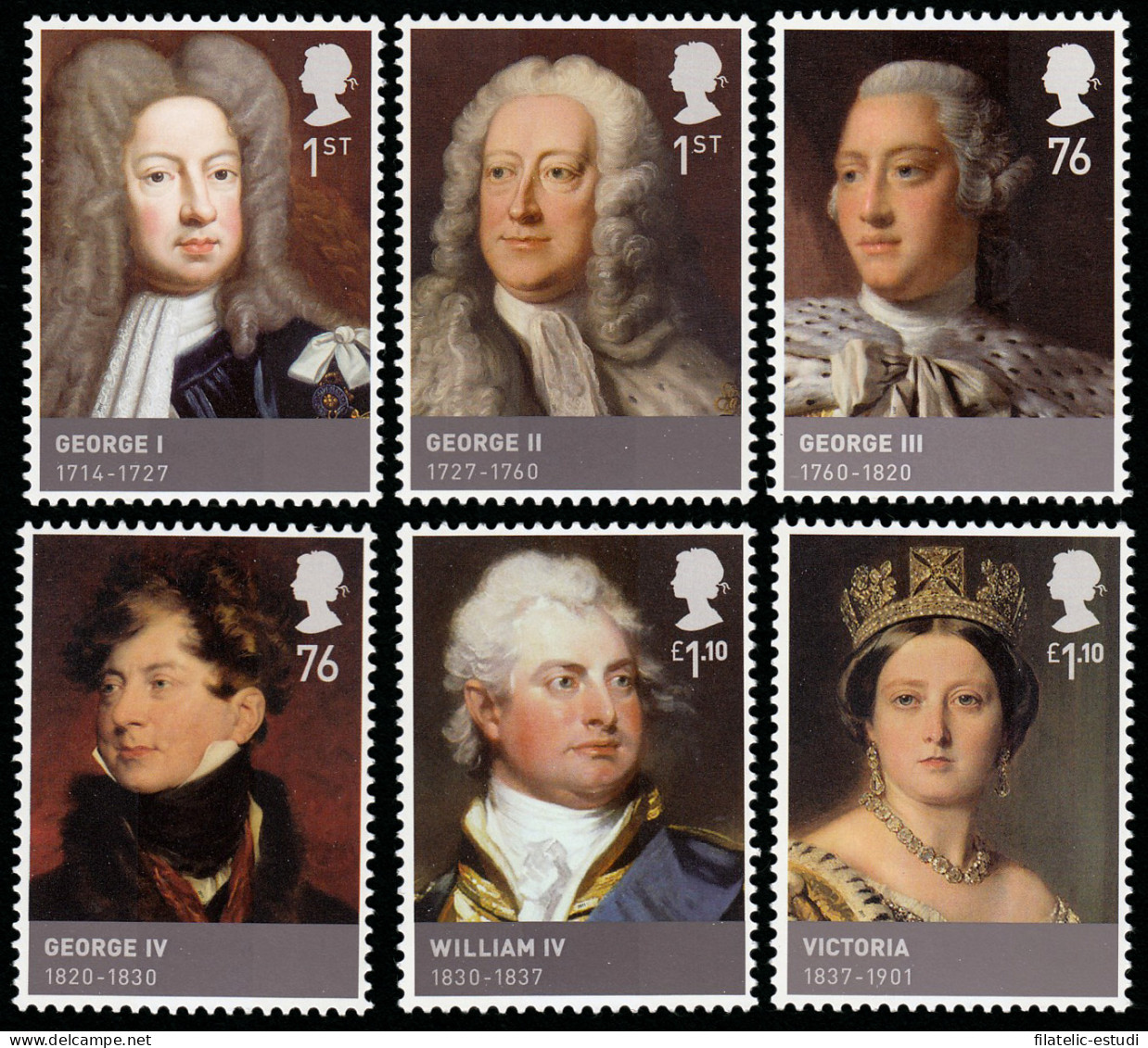 Gran Bretaña 3536/41 2011 Reyes Ireinas De La Casa De Hanovre MNH - Unclassified