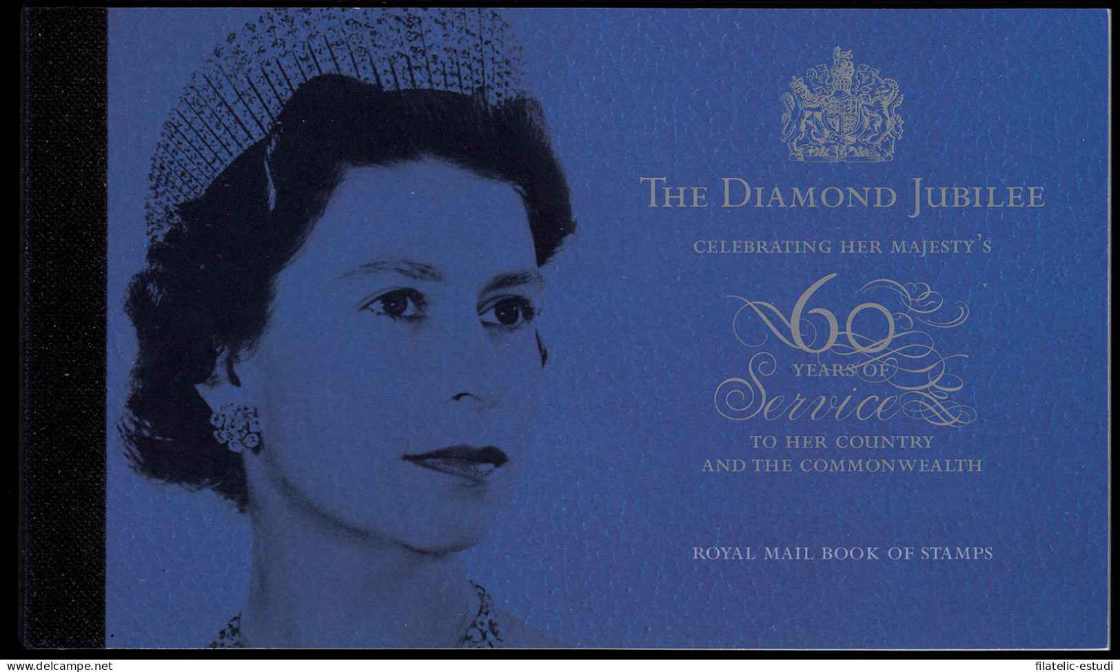 Gran Bretaña 3665 C3665 2012 60 Aniv. Coronación Reina Isabel II Carné Prestig - Ohne Zuordnung