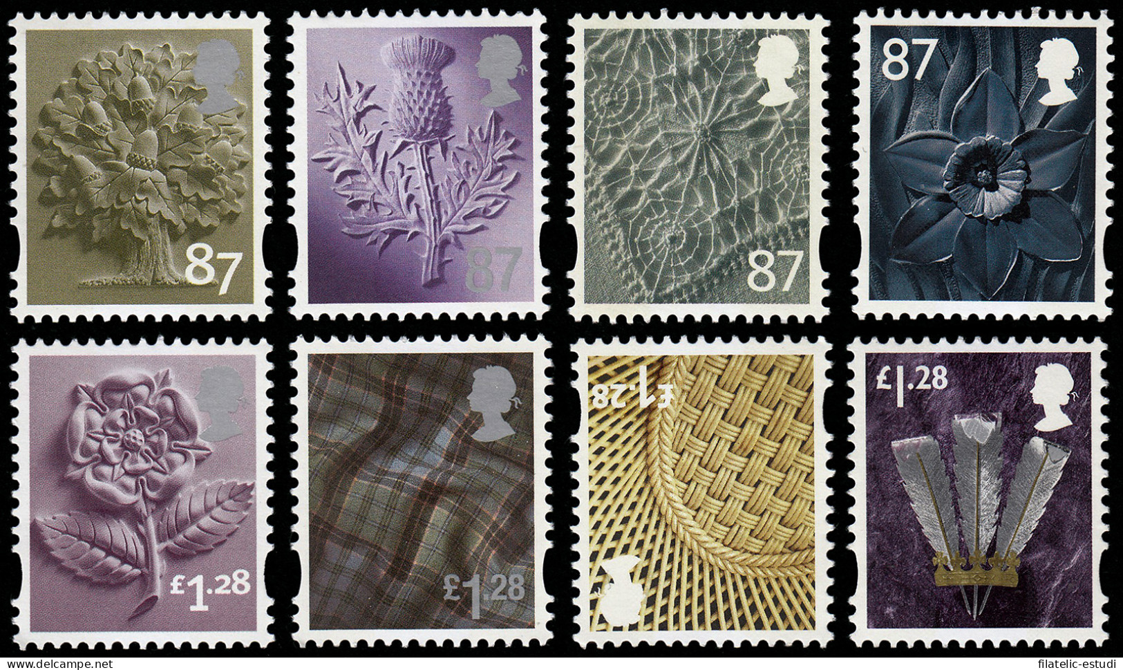 Gran Bretaña 3647/54 2012 Serie Regional MNH - Unclassified