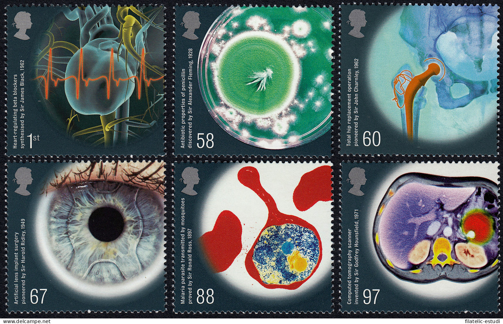 Gran Bretaña 3382/87 2010 Grandes Descubrimientos Médicos Británicos MNH - Zonder Classificatie