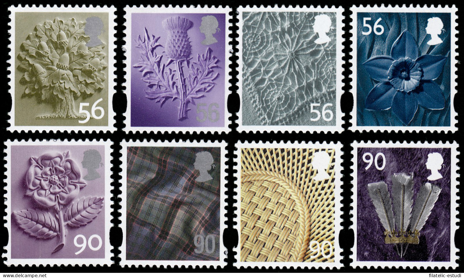 Gran Bretaña  3129/36 2009 Serie Regional MNH - Zonder Classificatie