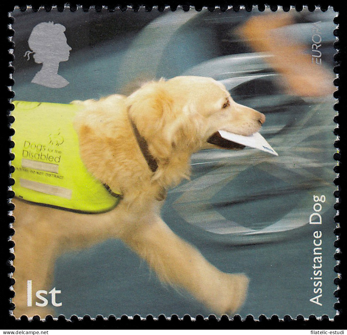 Gran Bretaña 2971 2008 Europa Perro Trabajando MNH - Sin Clasificación