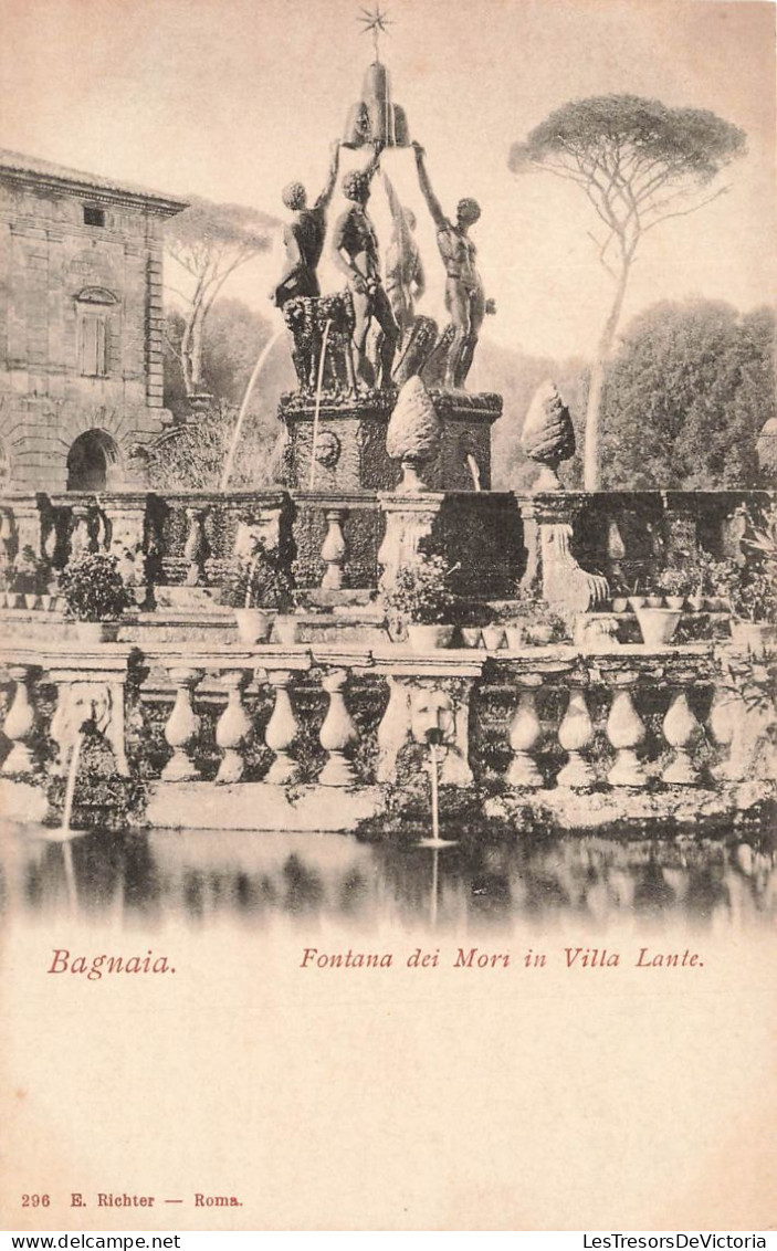 FRANCE - Bagnaia - Fontana Dei Mori In Villa Lante - Carte Postale Ancienne - Bastia