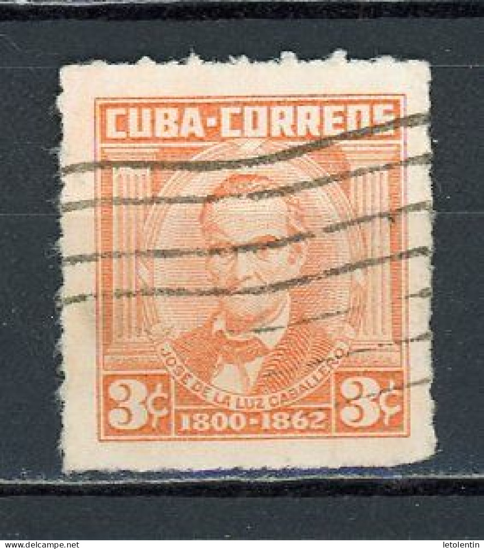 CUBA -  CÉLÉBRITÉ  N°Yt 696A Obli. - Usados
