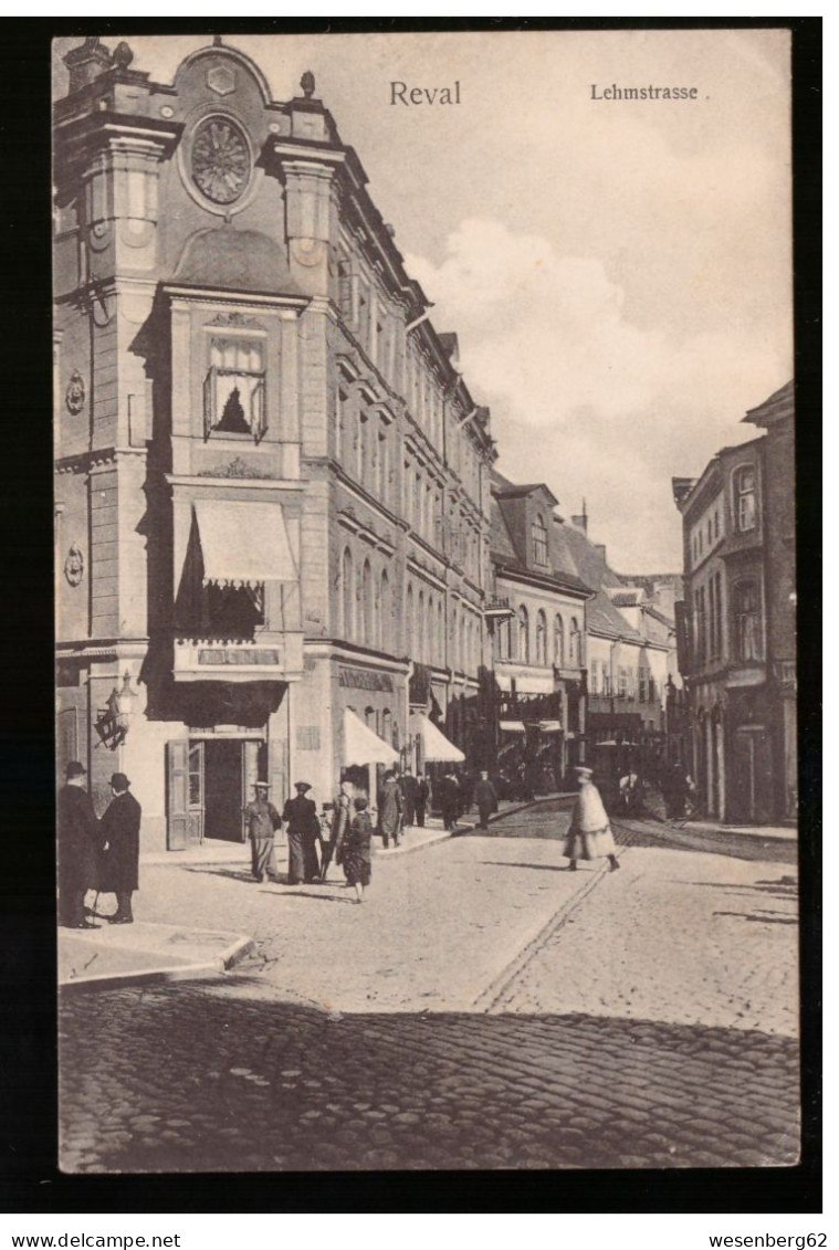 Reval/ Tallinn Lehmtrasse 1913 - Estonia