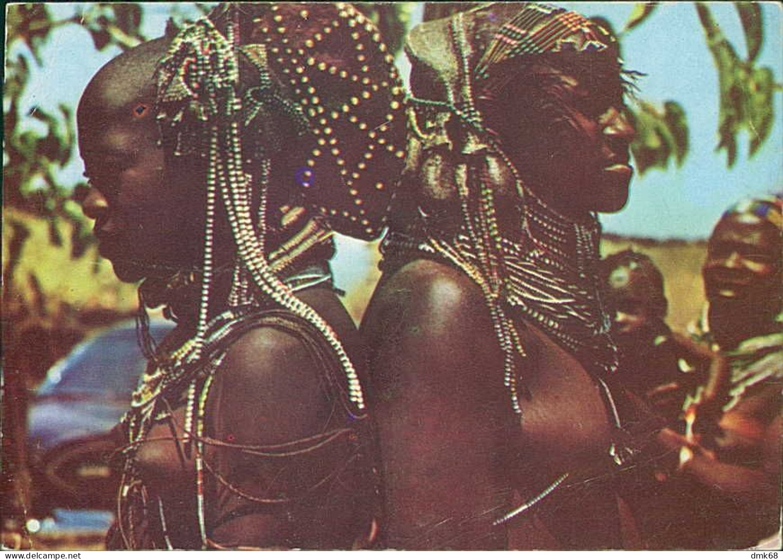 AFRICA -  ANGOLA - HALF NAKED / NUDE / NU GIRLS - 1970s (12386) - Afrique