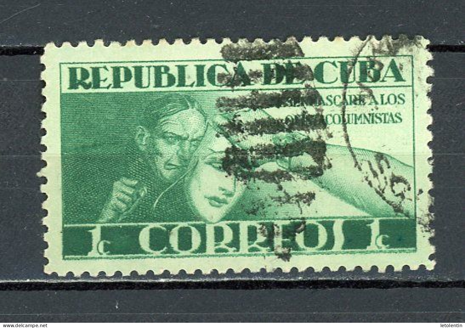 CUBA -  CONTRE LA 5e COLONNE  N°Yt 280 Obli. - Used Stamps