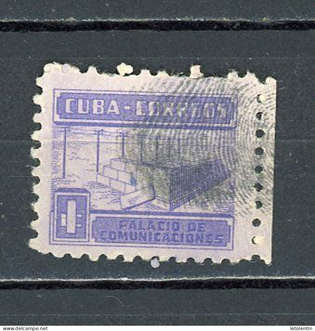 CUBA -  HOTEL DES POSTES  N°Yt 345 Obli. - Usados