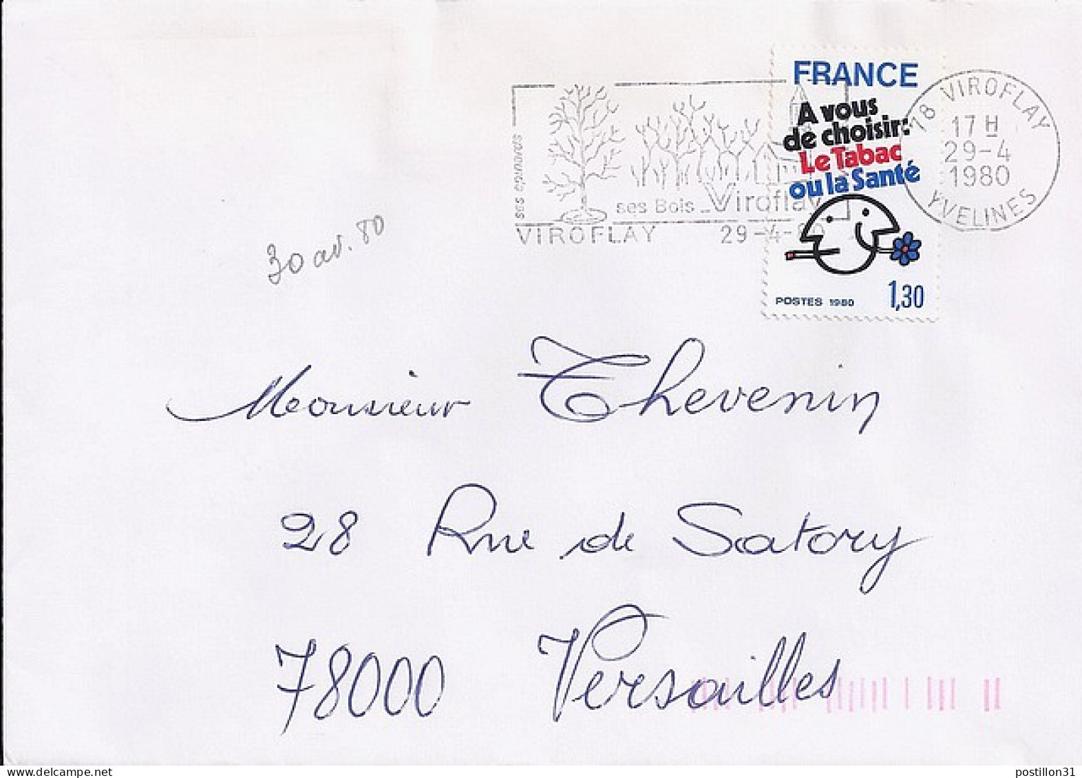 TP N° 2080 SUR L. DIVERSES DE 1980 - Postal Rates