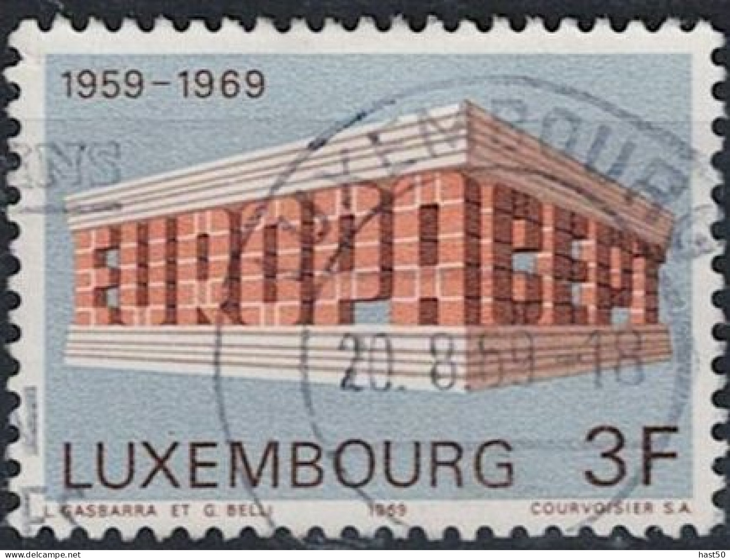 Luxemburg - Europa (MiNr: 788) 1969 - Gest Used Obl - Oblitérés