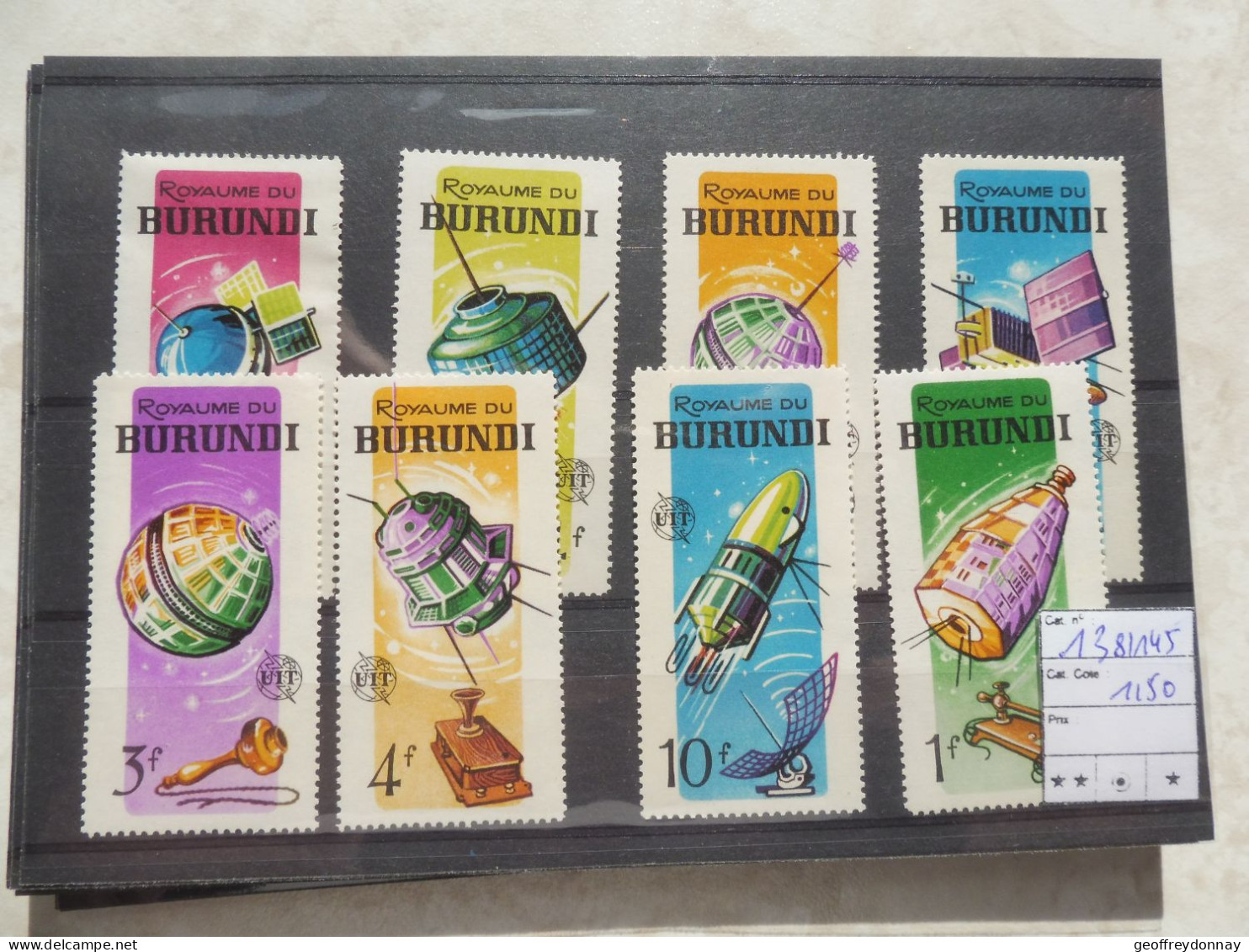 Burundi  138/145 Mnh Neuf **  Perfect Parfait Space Espace - Unused Stamps