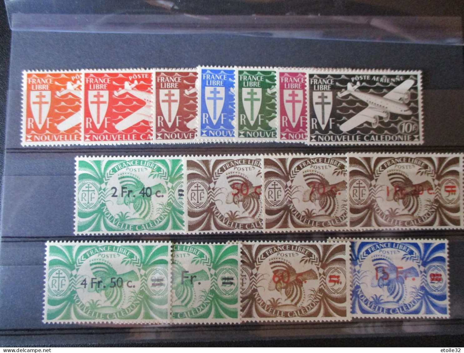 Séries De Nouvelles Cadélonies * - Unused Stamps