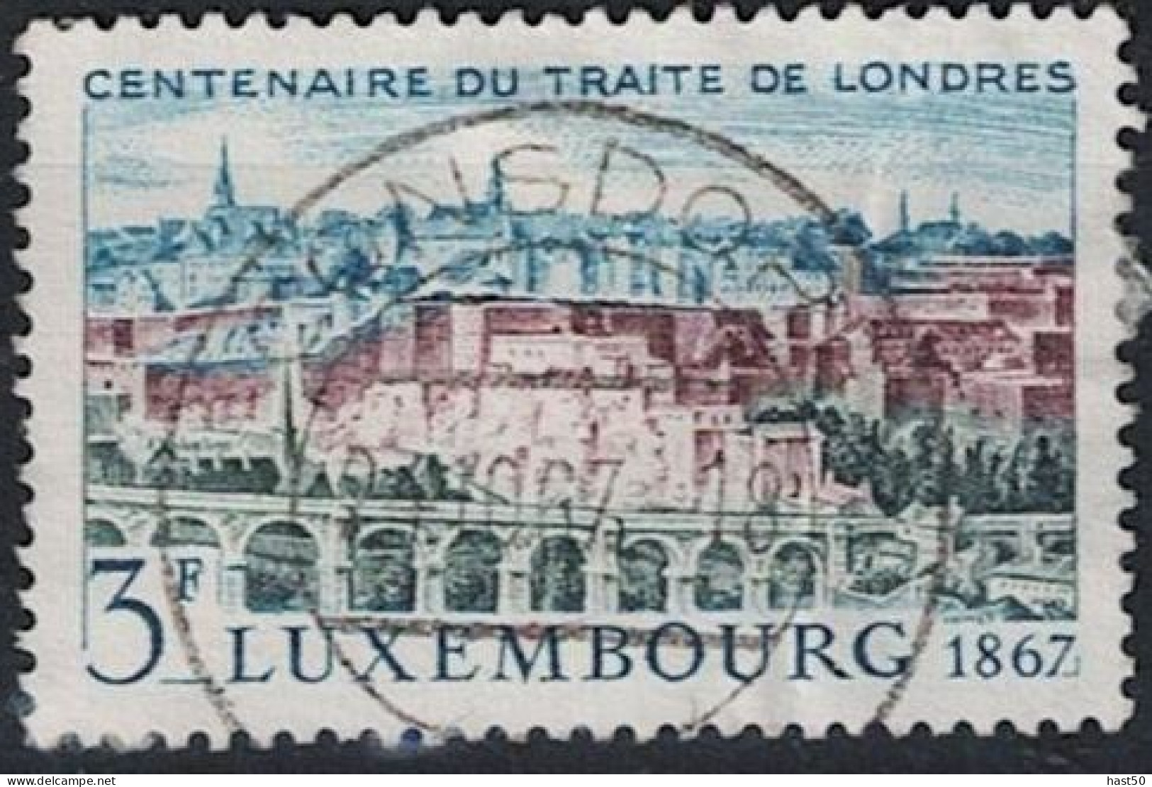 Luxemburg - 100 Jahre Londoner Vertrag (MiNr: 746) 1967 - Gest Used Obl - Usados