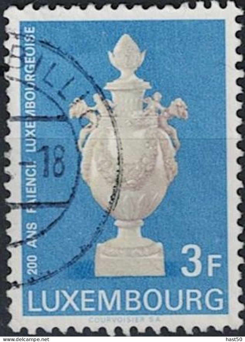 Luxemburg - Prunkvase Im Empirestil (MiNr: 755) 1967 - Gest Used Obl - Gebraucht
