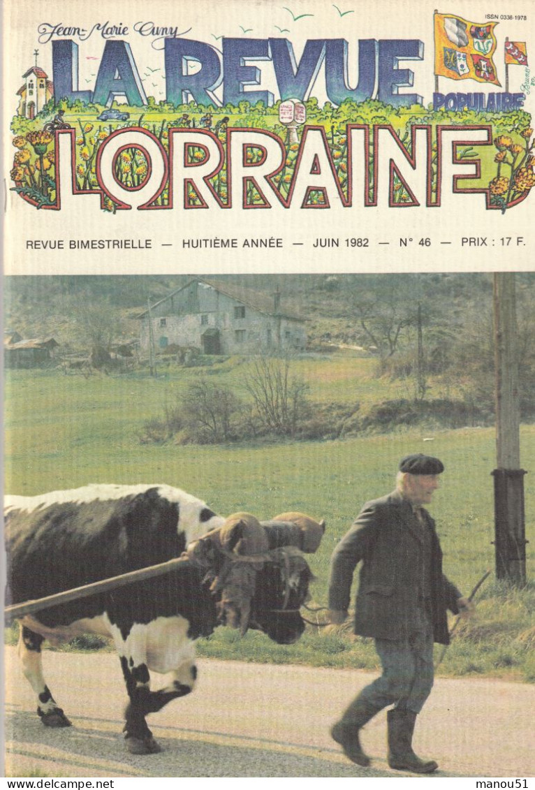 LA REVUE LORRAINE   N° 46 - Juin 1982 - History