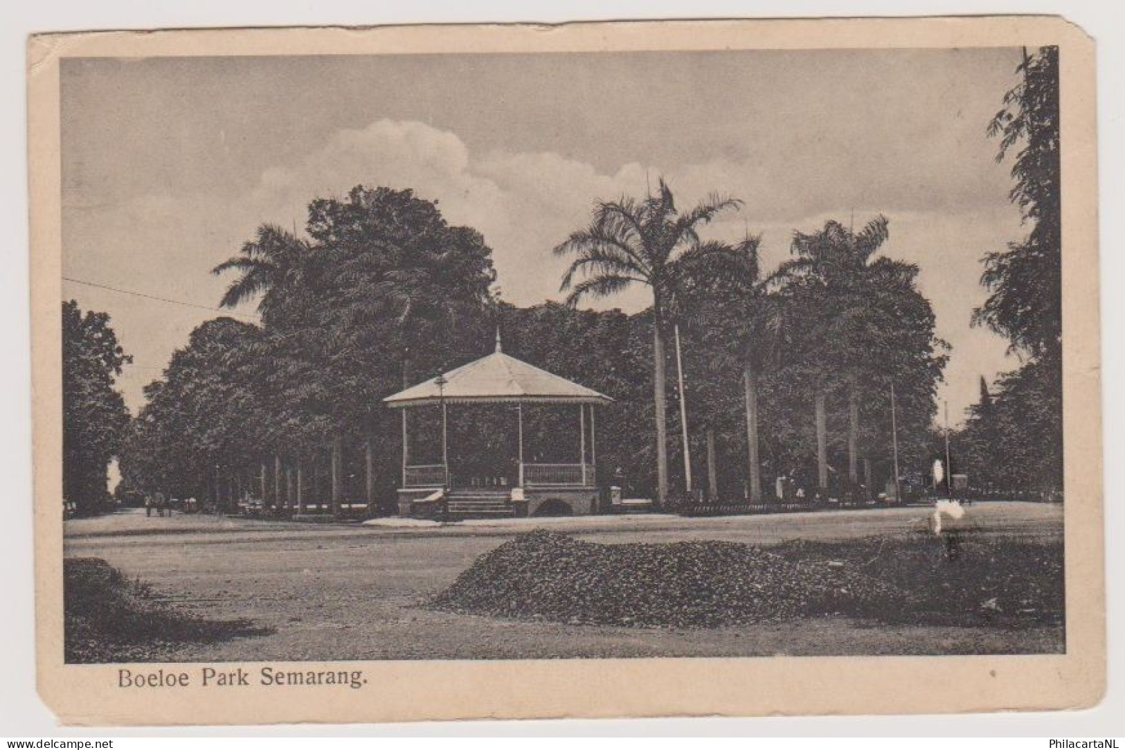 Nederlands Indie - Semarang Boeloe Park - Mindere Kwaliteit - Indonesië