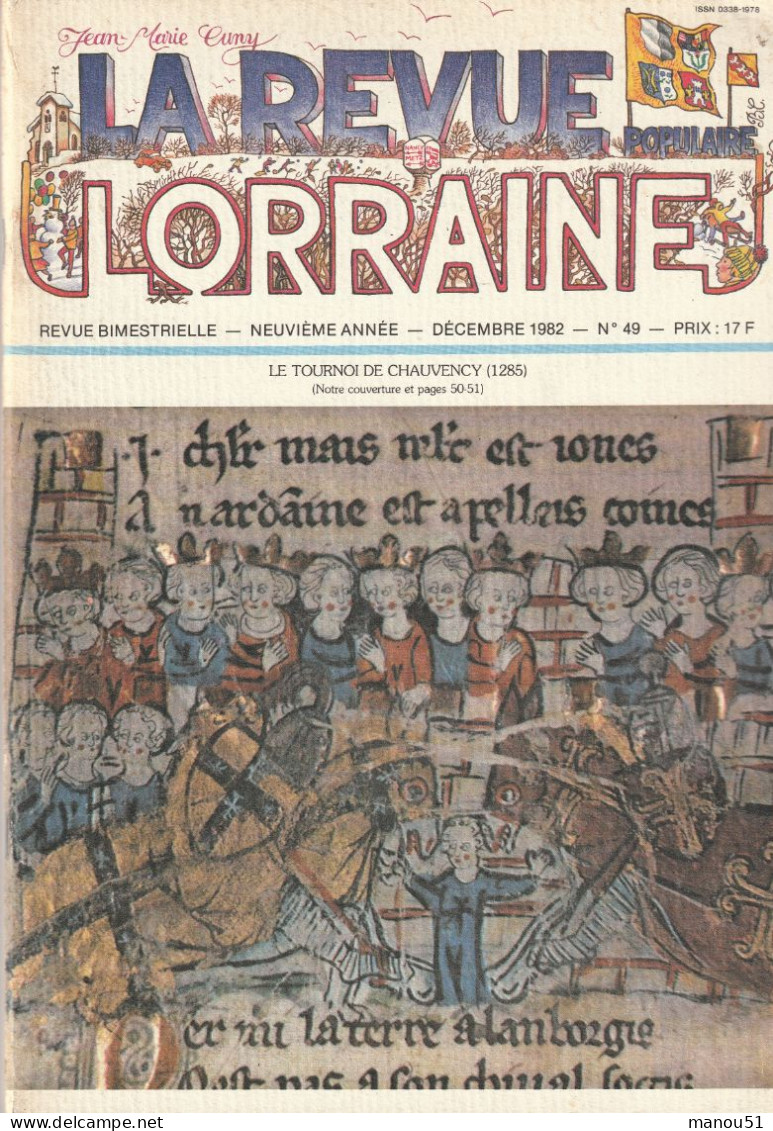 LA REVUE LORRAINE   N° 49 - Décembre 1982 - History