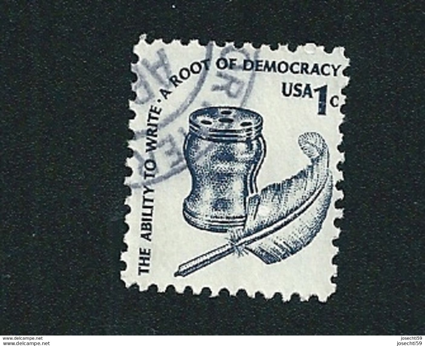 N° 1180 Ability To Write  Timbre Stamp Etats-Unis (1980)  USA - Usados
