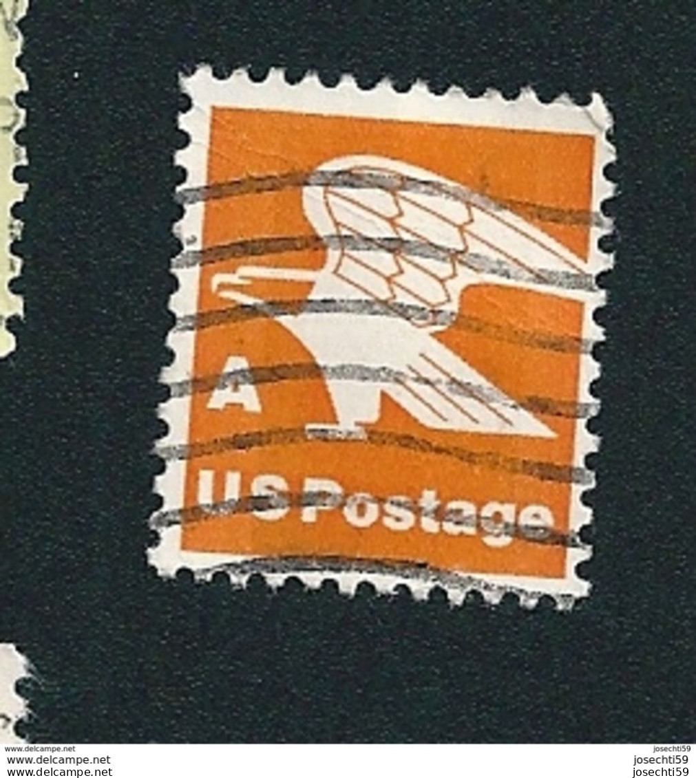 N° 1201 US Postage - A Timbre Provisoire Lettre A Pour Nouveau Tarif Postal Timbre Etats Unis (1978) Oblitéré  Stamp USA - Used Stamps