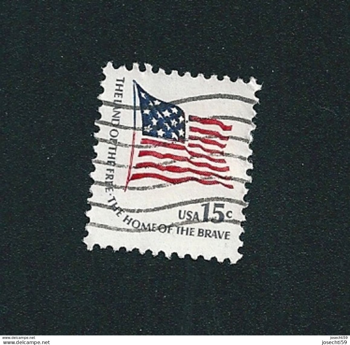 N° 1204 	 USA - The Land Of The Free, The Home Of The Brave 15c    Stamp Etats Unis D' Amérique  (1978)  Timbre USA - Usados