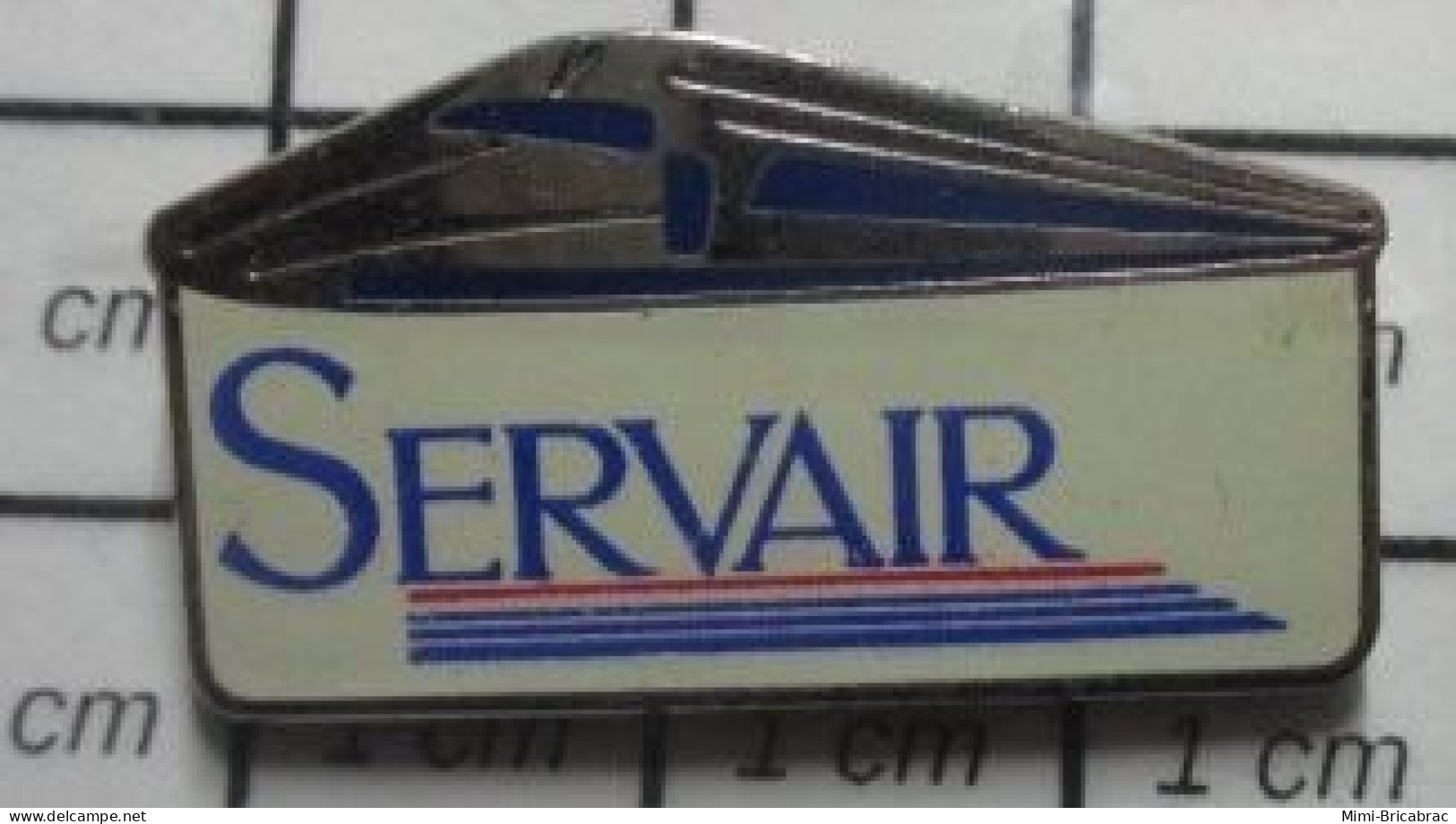 715B  Pin's Pins / Beau Et Rare / TGV / RAME SERVAIR Pour CAPTITUDE - TGV