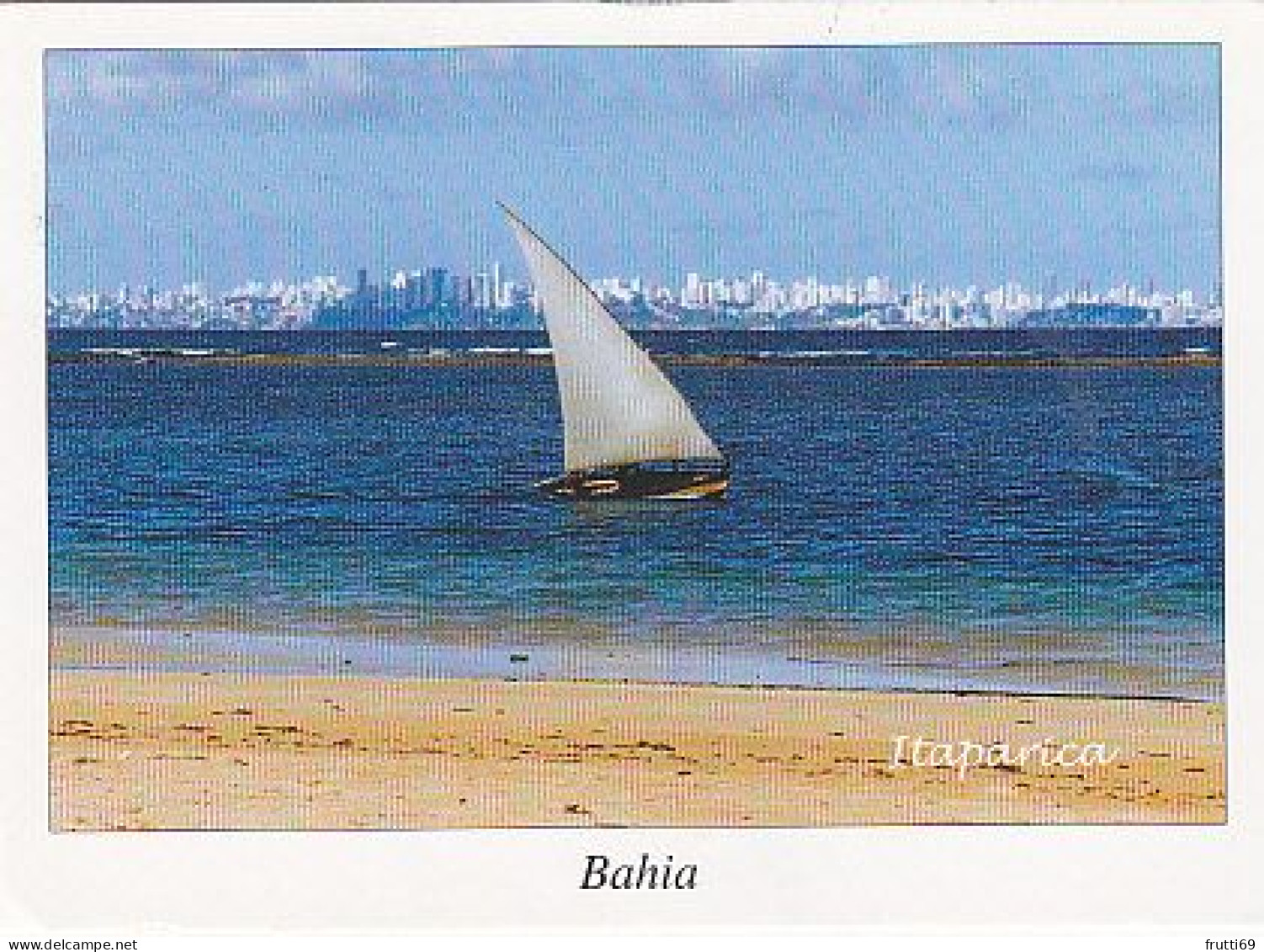 AK 206490 BRAZIL - Ilha De Itaparcia Com Bista De Salvador Al Fondo - Bahia - Salvador De Bahia